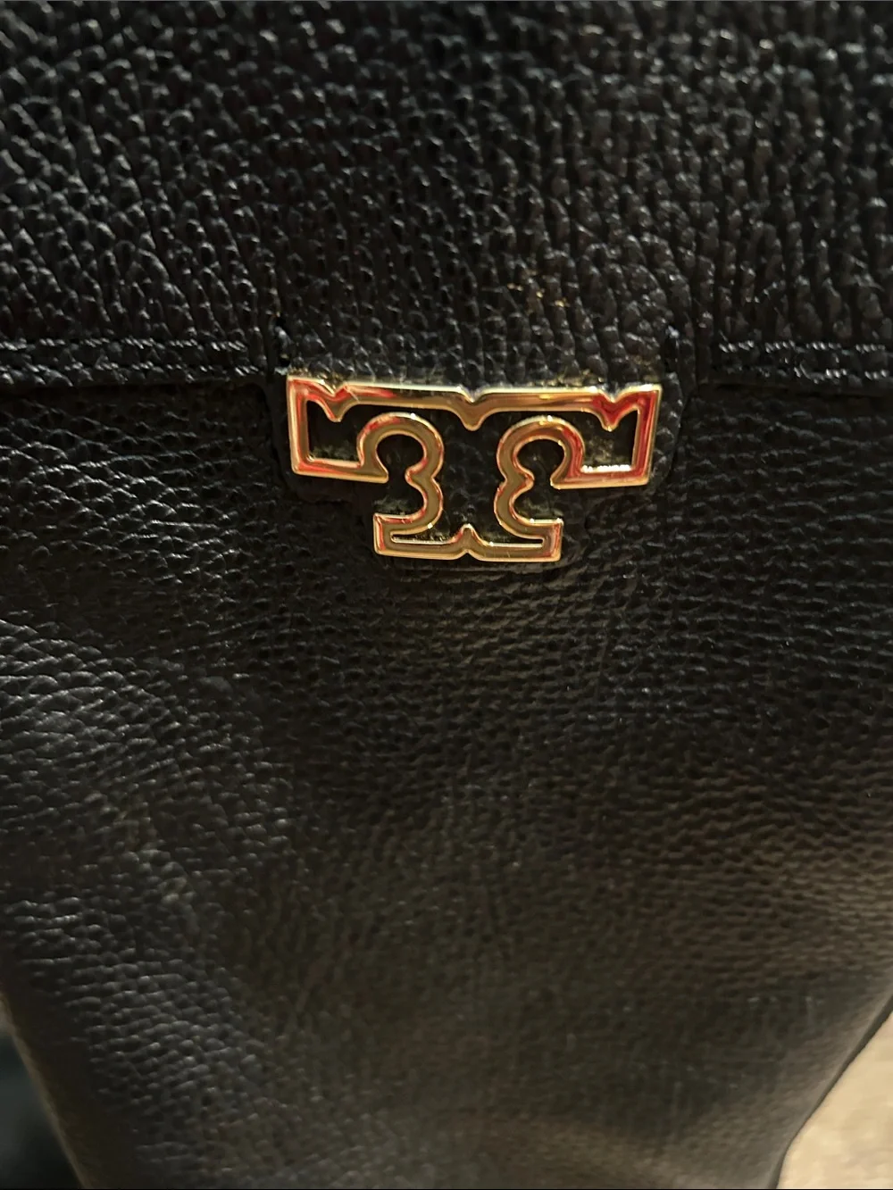 Tory Burch Black Leather Tall/Riding Riding Boots